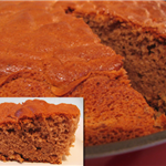 Cevizli ve üzümlü kek