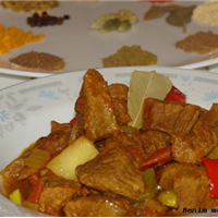 Acılı Dana Etli Yemek