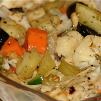 Zeytinyağlı Karışık Sebze Meze Turşusu