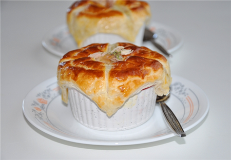 Kremalı Tavuk ve Mantar Çorbası